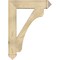 Ekena Millwork Legacy Arts & Crafts Rough Sawn Bracket, Douglas Fir, 6"W x 32"D x 44"H BKT06X32X44LEC03RDF - alternate 2